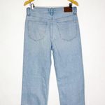 Madewell Low-Slung Straight Jeans Blue Wash Size 26 Photo 2