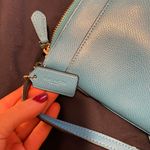 Coach Blue  Cross Body Messenger Purse Photo 4