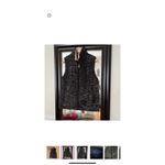 Simply Southern Gray Faux Fur Sherpa Vest Sz Sm Cozy & Warm Outerwear Full Zip Photo 2