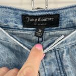 Juicy Couture  Indigo Relaxed-Fit Tie-Dyed Button Fly Jeans Size 30 NWT Photo 4