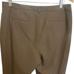 Coldwater Creek Women Natural Fit Pants 12 Brown Straight Leg Minimal Office Photo 4