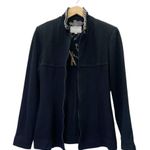 Vintage Dorothy Schoelen Black Ribbed Knit Sweater Skirt & Jacket Set Size 10 Photo 7