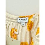 Rhode Resort Nalla Belted Floral Print Tiered Mini Dress Marigold Womens Size XS Orange Photo 9