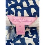 Lilly Pulitzer Shorts Size 0 Blue Animal Print Low Rise Tropical Resort Preppy Photo 5