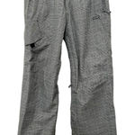 686 Smarty Gray Plaid Snow Pants Sz M Womens Size M Photo 0