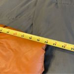 NVLT Anthropology Women's Puffer Jacket 2X Orange Brown 100% Polyester Mock Neck Photo 6