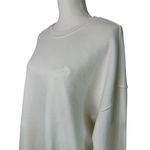 Eterne Oversized Crewneck Sweatshirt in Cream Large New Womens Pullover Photo 5