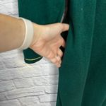 Vintage Carriage Court 1/2 Zip Housecoat Robe Muumuu Gown M Green Embroidered Size M Photo 5