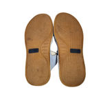 Lands' End  Suede Mary Jane Flats Slip On Shoes Round Toe Light Blue Size US 7 B Photo 5