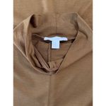 COS Womens Top Yellow Funnel Neck Cotton Mix Blouse Sleeveless Pullover Medium Photo 3