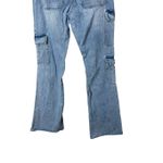 PacSun ‎ Low Rise Cargo Flare Jeans Size 28 Photo 7