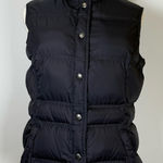 Lands' End  Warm Cozy Puffer Vest Down Feather Dark Navy Women’s Size Small 6-8 Photo 0