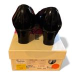 ROS HOMMERSON Early 90’s Black Lumina Leather/Patent Spectator Heels Sz 10 N Photo 4