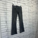 Sneak Peek Low Rise Bootcut Flare Jeans Women’s Size 5 Dark Wash 26X29 Stretch Black Photo 1