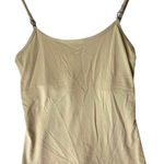 White House | Black Market Women's S Beige Tan Tank Top Sparkle Essential Casual Photo 0