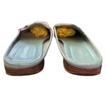 st. john's bay St. John’s Bay Blue Leather Flex Form Slip On Mule Slide Size 7 Photo 7