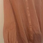 Lovers + Friends Long Striped Button Up Shirt Lightweight NWOT Size Medium Photo 2