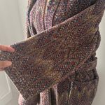 Missoni  cotton-terry bathrobe in brown multicolour chevron pattern medium Photo 4