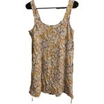 American Eagle Sleeveless Yellow & White Floral Mini Tank Dress Size Small Photo 1
