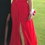 Faviana Red Prom Dress Photo 1