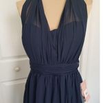 Birdy Grey Navy Blue GRACE Multi-Style Chiffon Gown Wedding Prom Formal Size M Photo 3