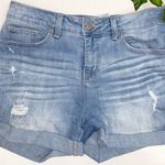 Time & Tru Women’s time and try Denim Distressed Shirts  Photo 0