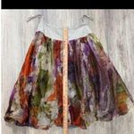 Anthropologie Edme & Esyllte/ watercolor skirt a-line size 2 Photo 4