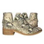 DV by Dolce Vit Dolce Vita Python Snake Print Embossed Leather Ankle Booties Photo 1