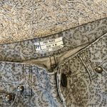 Free People Patterned Skinny Jeans Zipper Hem SIZE 26 Photo 4