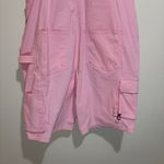 Duluth Trading Co Heirloom Gardening Bib Short Overalls Pink Photo 8