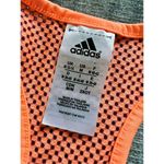 Adidas Purple Orange Mesh Panel Racerback Athletic Tank Top Medium Photo 2