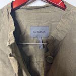 Oska olive green shirt jacket shaket sz L Size L Photo 4