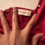 Altar'd State Hot Pink Silky Mini Dress Photo 3