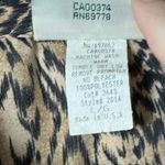 Northern Reflections Women's L Cheetah Print Long Sleeve Blouse Vintage Photo 5