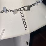 Vintage Southwestern Bull Pewter Necklace White Photo 6