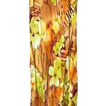 Vintage Hilo‎ Hattie Hawaiian Floral Print Maxi Dress Size 10 Orange Photo 0