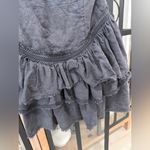 Kimchi Blue UO  Desi Strappy DropWaist Mini Dress Sleeveless Corset ruffle tiered Photo 4