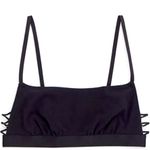 Aerie Women's Adjustable Strap Bandeau Bralette - Black Size S Photo 1