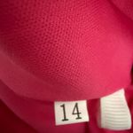 Wear You Love. Unique sparkle sequins slit front maxi dress deep pink size 14 Photo 10