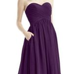 Azazie  HEIDI Bridesmaid Dress - Grape Photo 0