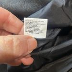 Faux Leather Size Medium‎ Women's Jacket Flare Back With Zippers Biker Mob wife Black Photo 5