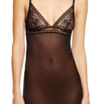 La Perla  Black Rosa Chemise, In Excellent Pre Loved Condition Photo 0