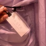 ASTR  The Label Tonina Puff-Sleeve Square-Neck Top – Pale Purple, Size M, NWT Photo 8
