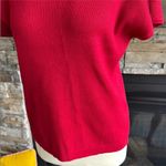 Cable & Gauge  Bold Red Turtleneck Top Photo 5
