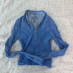 Free People  Blue Zip Up Jacket Photo 0