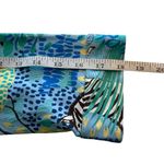 J. McLaughlin  Gardenia Dress Small Blue Multi Equine Garden Catalina Cloth Zebra Photo 9