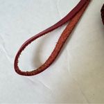 Red Leather Strawberry Coin Purse Hawaii Souvenir Wristlet Rhinestone Accents Photo 4