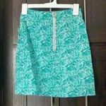 Lauren James New Without Tags  Tropical printed zip up skirt Photo 2