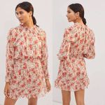 MISA Los Angeles MISA LA Poppy Mini Dress Red Floral Photo 1