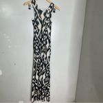 NEW MARIA CHER moreno mich midi dress in ethnic ecru XS Black Photo 4
